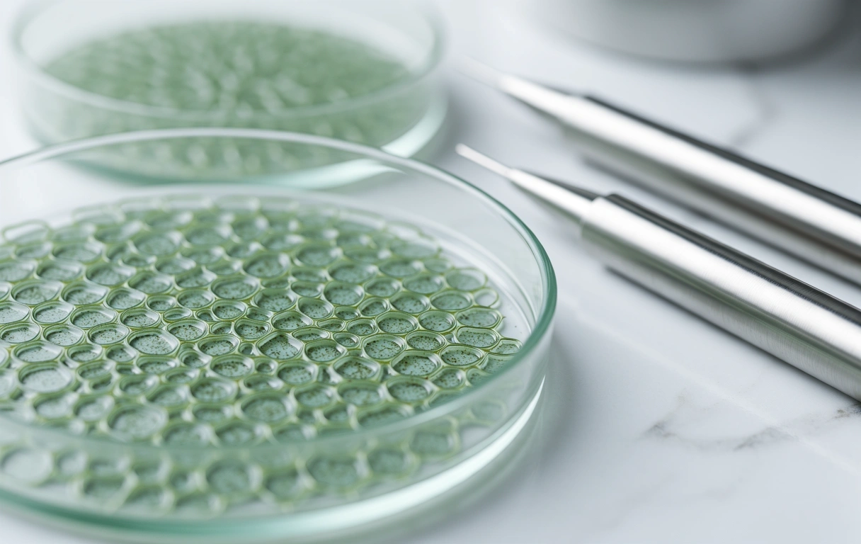 Cellular structure macro photography